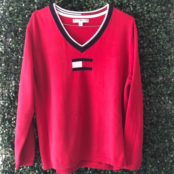Tommy Hilfiger Tops - Tommy Hilfiger v-neck Sweater